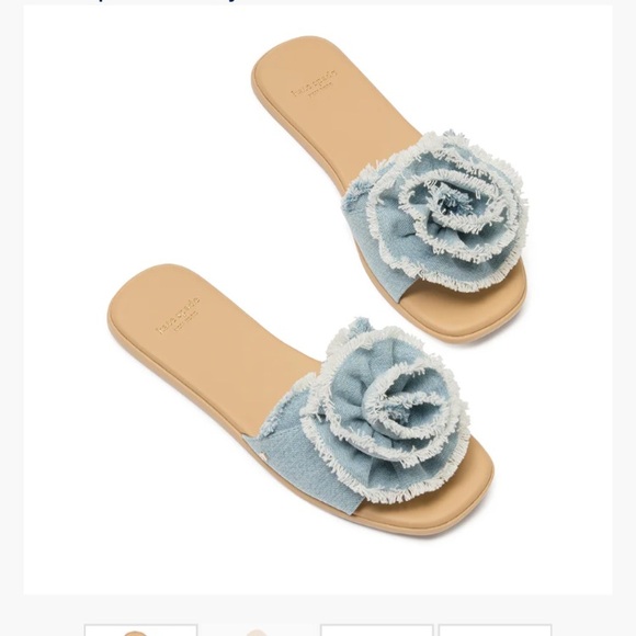 Kate Spade Denim Slide - Picture 3 of 10